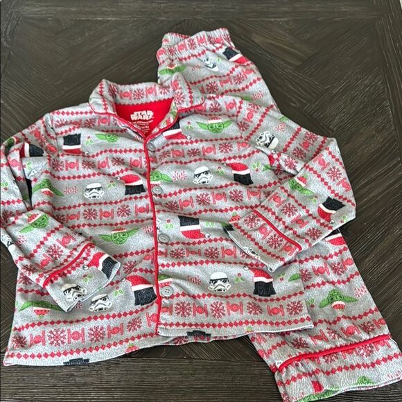 Star Wars Pajama set, toddler, holiday, Disney, matching set, flannel, cozy - Picture 1 of 5